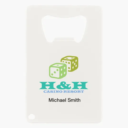 Credit Card Shaped Bottle Opener — view 6