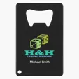 Credit Card Shaped Bottle Opener — view 2