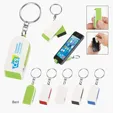 Phone Stand and Screen Cleaner Combo Key Chain — view 2