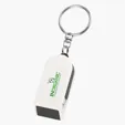 Phone Stand and Screen Cleaner Combo Key Chain — view 3