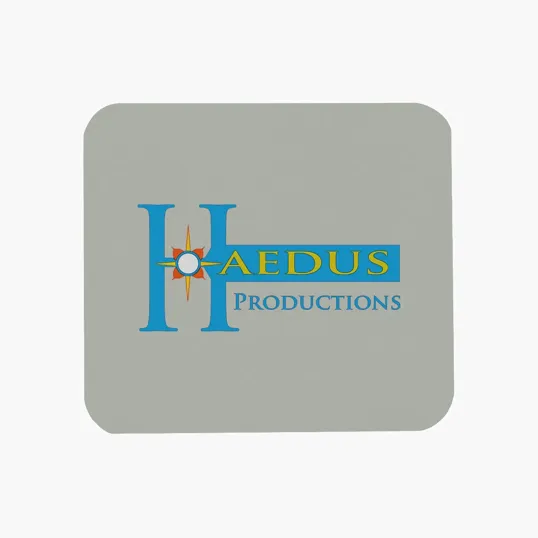 Polyester Computer Mouse Pad with Non-Slip Foam Rubber Base — view 3