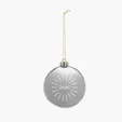 Chrome Round Disk Ornament — view 7