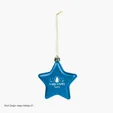 Star Ornament, Shatter-Resistant Polypropylene — view 2