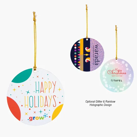 Wood Ornament - Circle