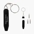 Mini Tool Keychain Kit with Screwdrivers and Star Bit — view 2