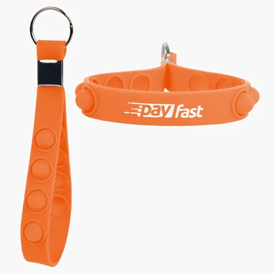 Push Pop Stress Reliever Keychain — view 4