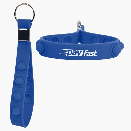 Push Pop Stress Reliever Keychain — view 6
