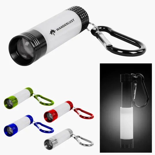 Mini Lantern Flashlight with Carabiner