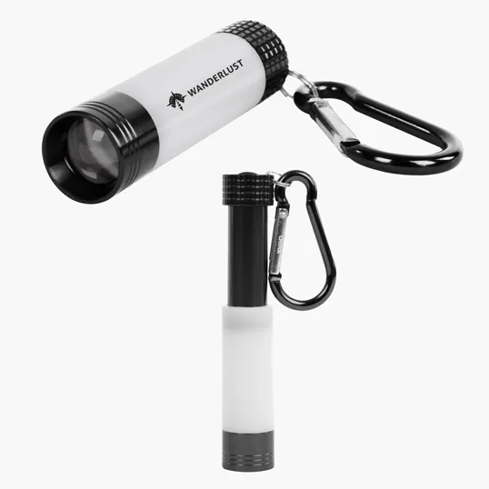 Mini Lantern Flashlight with Carabiner — view 2