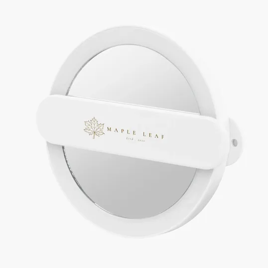 LED Mirror With Swivel Handle — view 2