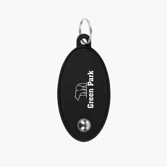 Fidget Keychain with Double-Sided Rolling Ball — view 2