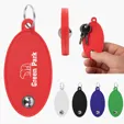 Fidget Keychain with Double-Sided Rolling Ball