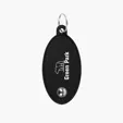 Fidget Keychain with Double-Sided Rolling Ball — view 2