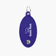 Fidget Keychain with Double-Sided Rolling Ball — view 5