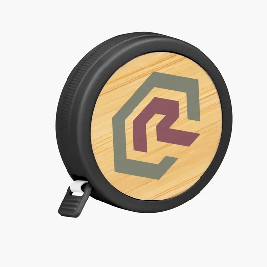 Bamboo Tape Measure, 5-Foot Retractable — view 2