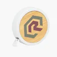 Bamboo Tape Measure, 5-Foot Retractable — view 3