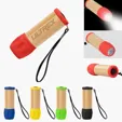 Bamboo Flashlight with 9 LED Lights — view 3