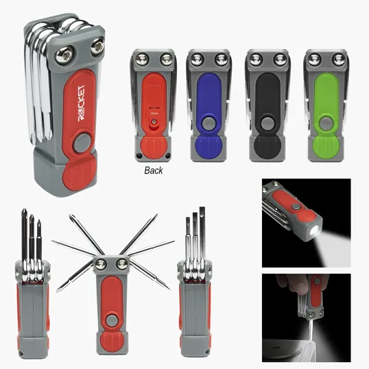 6-In-1 Multi Tool with LED Light