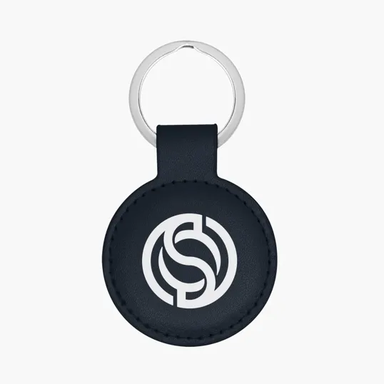 Hue Pop Leatherette Key Tag — view 8