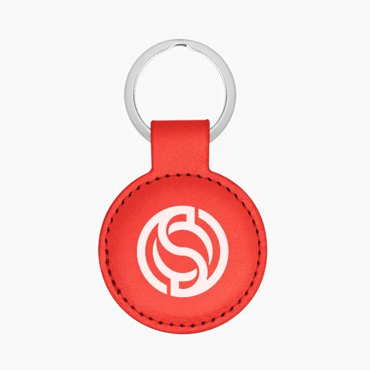 Hue Pop Leatherette Key Tag — view 9