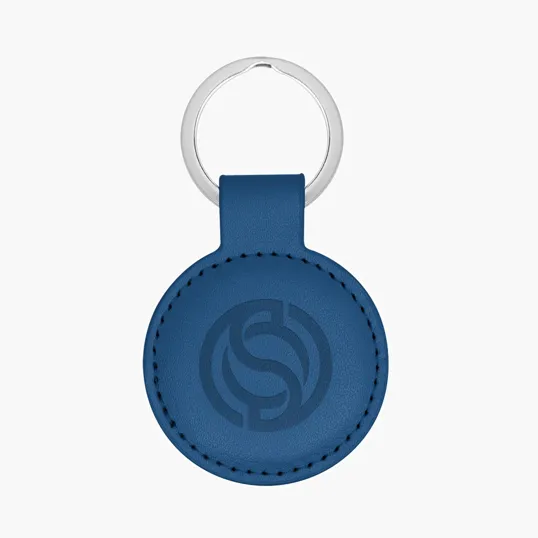 Hue Pop Leatherette Key Tag — view 4