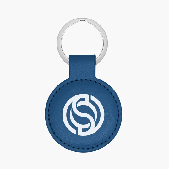 Hue Pop Leatherette Key Tag — view 10