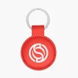 Hue Pop Leatherette Key Tag — view 9