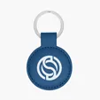 Hue Pop Leatherette Key Tag — view 10
