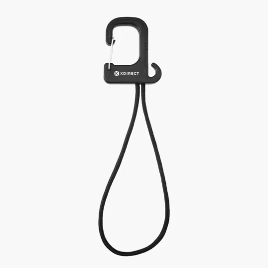 Stretch Cord Hook with Carabiner — view 2