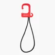 Stretch Cord Hook with Carabiner — view 3