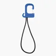 Stretch Cord Hook with Carabiner — view 8