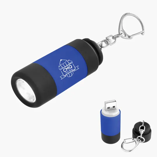 Rechargeable LED Light Key Chain — view 6
