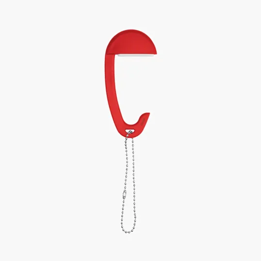 Tabletop Bag Hanger with Ball and Chain — view 7
