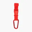 Adjustable Buckle Strap with Carabiner — view 5