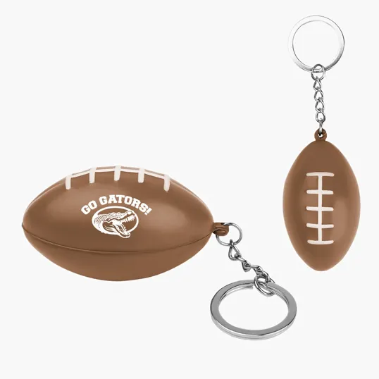 Football Stress Reliever Keychain