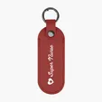 Bates Leatherette Key Tag with Carabiner — view 8