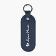 Bates Leatherette Key Tag with Carabiner — view 9