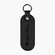 Bates Leatherette Key Tag with Carabiner — view 2