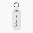 Bates Leatherette Key Tag with Carabiner — view 10