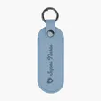 Bates Leatherette Key Tag with Carabiner — view 3