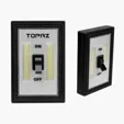 Rechargeable COB Flip Switch Night Light — view 2