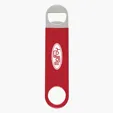 Large Vinyl Coated Stainless Steel Bottle Opener — view 5