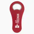 Barley Bottle Opener with Magnet Back — view 3