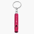 Whistle Key Ring with Split Ring Attachment — view 3