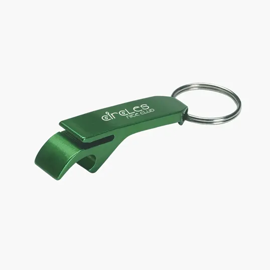 Aluminum Bottle/Can Opener Key Ring — view 4