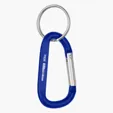 6mm Aluminum Carabiner with Split Ring