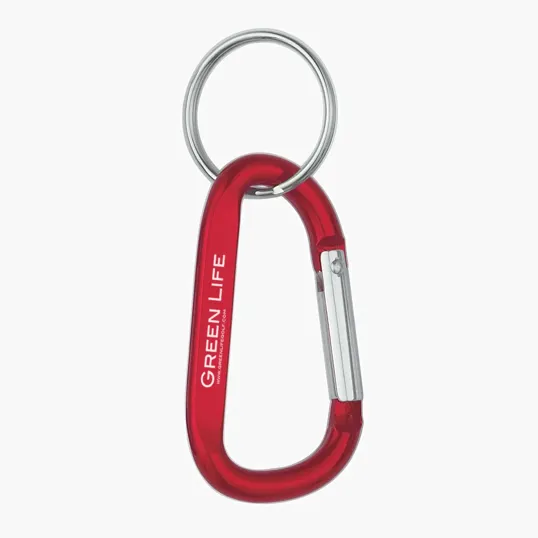 8mm Carabiner With Split Ring — view 6