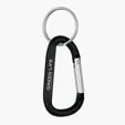 8mm Carabiner With Split Ring — view 2