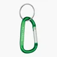8mm Carabiner With Split Ring — view 4
