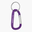 8mm Carabiner With Split Ring — view 5